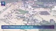 Japón: fuertes lluvias causan 8 muertos y daños en 300 casas