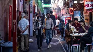 Japón: Hospitales desbordados y nuevo récord de casos de COVID-19 en Tokio. Foto: AFP