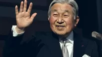 Akihito, emperador de Japón. Foto y video: AFP