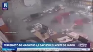 Japón: terremoto de magnitud 6,9 dejó al menos 5 heridos