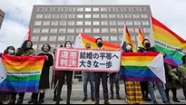 Japón: Tribunal dictamina que no reconocer el matrimonio homosexual es inconstitucional . Foto: AFP