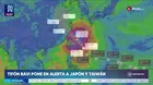 Japón y Taiwán refuerzan emergencia ante llegada de tifón Bavi