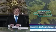 Javier Milei presentará proyecto contra empresas en Malvinas