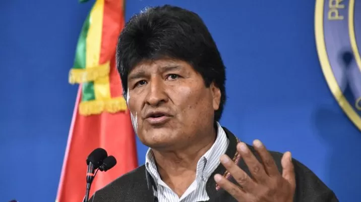 Directora de la cadena de televisión rusa RT ofrece trabajo a Evo Morales. Foto: AFP Directora de la cadena de televisión rusa RT ofrece trabajo a Evo Morales. Foto: AFP
