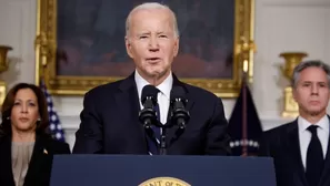 Joe Biden destacó la importancia de defender los derechos a la autodeterminación del pueblo palestino. / Video: Canal N