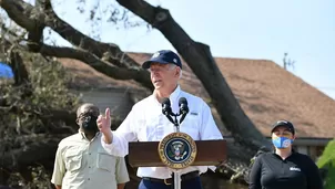 Joe Biden recorrió zonas devastadas por el huracán Ida en Louisiana y prometió ayuda a damnificados. Foto referencial: AFP