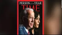 Joe Biden y Kamala Harris son elegidos "Personalidades del Año" por la revista Time. Foto: Time