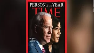 Joe Biden y Kamala Harris son elegidos "Personalidades del Año" por la revista Time. Foto: Time