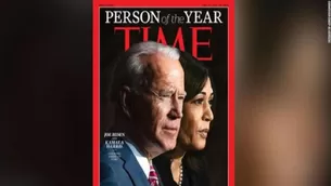 Joe Biden y Kamala Harris son elegidos "Personalidades del Año" por la revista Time. Foto: Time