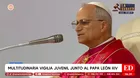 Jóvenes celebran vigilia con el papa León XIV en Roma