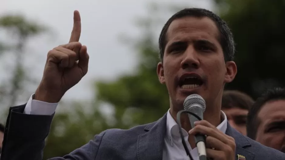 Juan Guaidó acusa al régimen de Nicolás Maduro de "terrorismo de estado". Foto: EFE