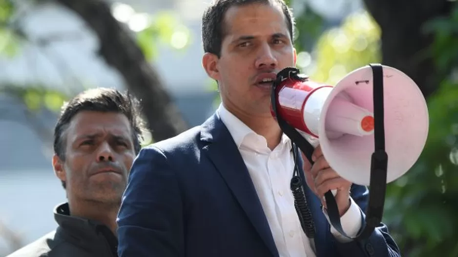 Juan Guaid&oacute; anuncia &quot;calle sin retorno&quot; para sacar a Nicol&aacute;s Maduro del poder. Foto: AFP