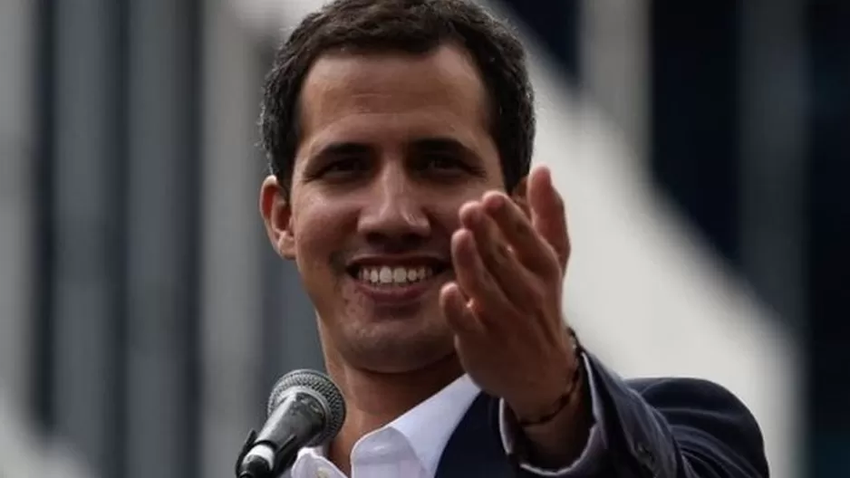 Juan Guaid&oacute; presenta su Plan Pa&iacute;s para rescatar a Venezuela. (Foto: AFP)