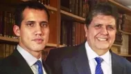 Juan Guaidó comparte foto con Alan García a un mes su muerte