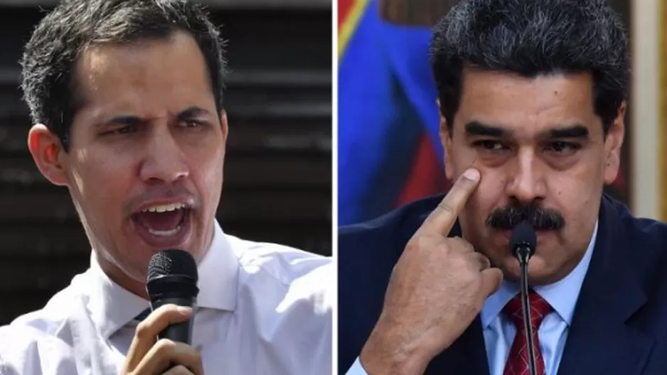 Juan Guaid&oacute; llama &quot;c&iacute;nico&quot; a Nicol&aacute;s Maduro por proponer elecciones parlamentarias adelantadas. Foto: AFP