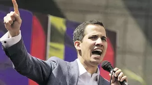 Al jefe parlamentario Juan Guaidó / Foto: archivo Andina