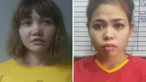 En las imágenes de videovigilancia filtradas a la prensa se ve a dos mujeres acercarse por la espalda a Kim Jong-nam y a una de ellas lanzarle algo a la cara.