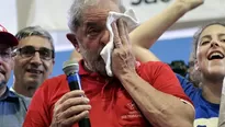 Luiz Inácio Lula da Silva, expresidente de Brasil. Foto y video: AFP.