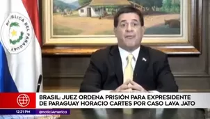 Brasil: Piden prisión preventiva para expresidente paraguayo Horacio Cartes por caso Lava Jato. Foto y video: América Noticias