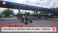 Libre tránsito en frontera Colombia-Venezuela