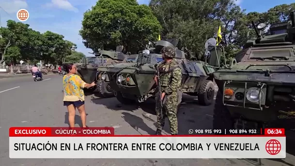 Situación en el Puente Simón Bolívar: Libre tránsito en frontera Colombia-Venezuela. Foto: América Noticias