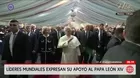 Líderes expresan apoyo al papa León XIV tras cirugía