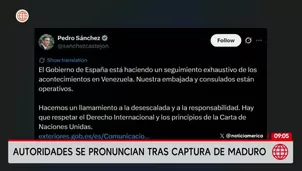 Líderes se pronuncian tras operativo contra Nicolás Maduro/ América Noticias