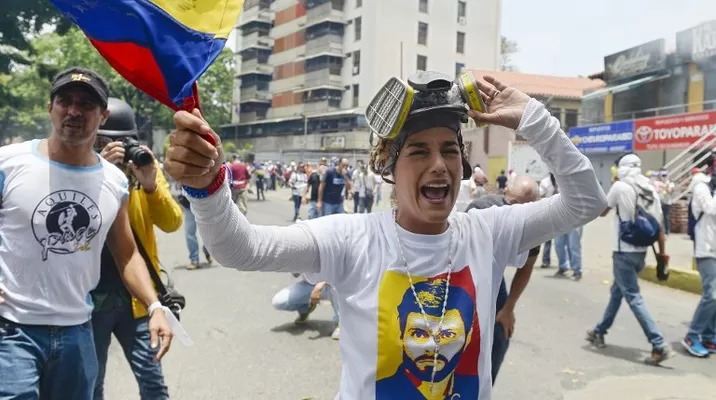 Lilian Tintori, opositora venezolana y esposa de Leopoldo López. Foto: AFP Lilian Tintori, opositora venezolana y esposa de Leopoldo López. Foto: AFP