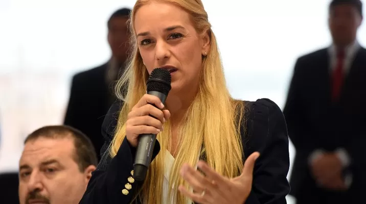 Lilian Tintori. (Vía: AFP) Lilian Tintori. (Vía: AFP)