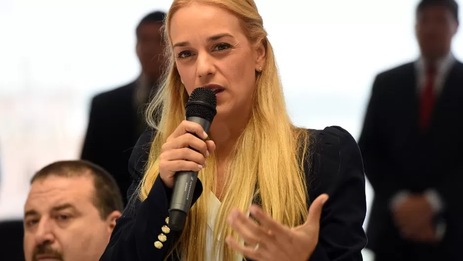 Lilian Tintori. (Vía: AFP)