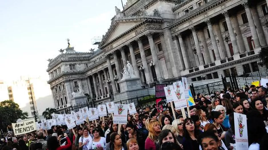 La marcha se hizo de forma pacífica. Foto: Referencial/eldia.com