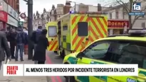 Ataque en Londres. Foto: América TV