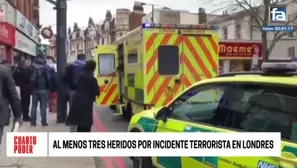 Ataque en Londres. Foto: América TV