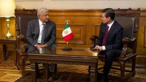 El ganador de los comicios agradeci&oacute; a Pe&ntilde;a Nieto que &quot;haya actuado de manera respetuosa&quot; durante el proceso electoral. (Foto: Presidencia de M&eacute;xico)