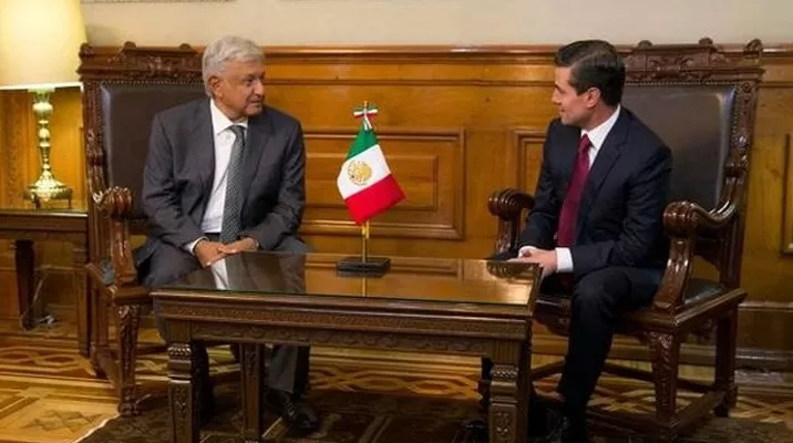 El ganador de los comicios agradeció a Peña Nieto que "haya actuado de manera respetuosa" durante el proceso electoral. (Foto: Presidencia de México) El ganador de los comicios agradeció a Peña Nieto que "haya actuado de manera respetuosa" durante el proceso electoral. (Foto: Presidencia de México)