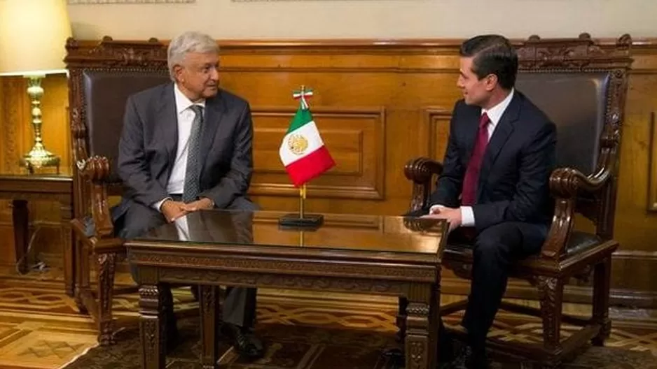 El ganador de los comicios agradeci&oacute; a Pe&ntilde;a Nieto que &quot;haya actuado de manera respetuosa&quot; durante el proceso electoral. (Foto: Presidencia de M&eacute;xico)