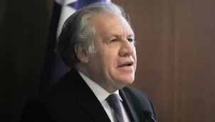 Luis Almagro, secretario general de la OEA. Foto: AFP