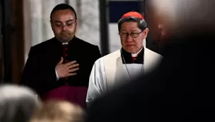 Luis Tagle, el “Francisco asiático”, suena fuerte como papable. Foto y video: Canal N>/Andina