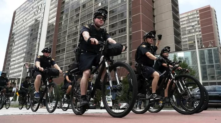 Policías estadounidenses. Foto referencial: AFP.