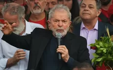 Lula da Silva al salir de la cárcel: Han intentado criminalizar a la izquierda - Noticias de lula