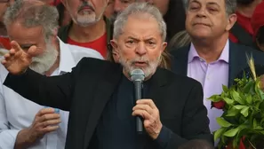 Lula da Silva acusó a la Justicia, la Policía y al Estado de intentar criminalizar a la izquierda. Foto: AFP/Video: Canal N