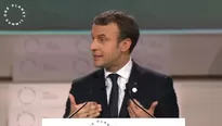 Macron: "Estamos perdiendo batalla" contra el cambio climático. Video: AFP