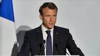 Emmanuel Macron, presidente de Francia. Video: AFP