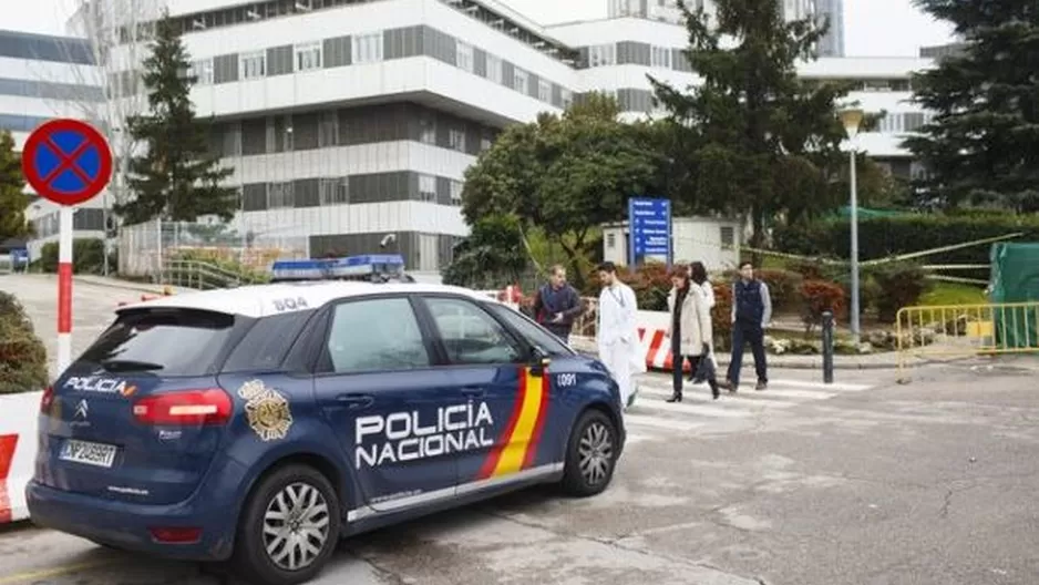 Hospital de La Paz, en Madrid. (Vía: Twitter)