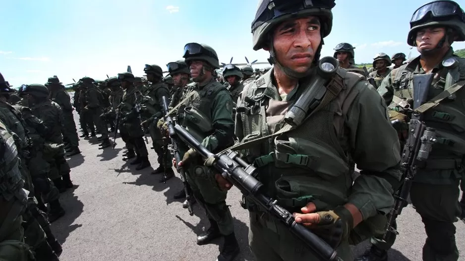 Fuerzas a&eacute;reas venezolanas. (V&iacute;a: AFP)