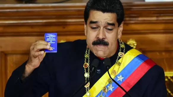 Nicolás Maduro, presidente de Venezuela. Foto: AFP