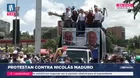 Venezuela: La oposición a Nicolás Maduro marcha en las principales ciudades del país