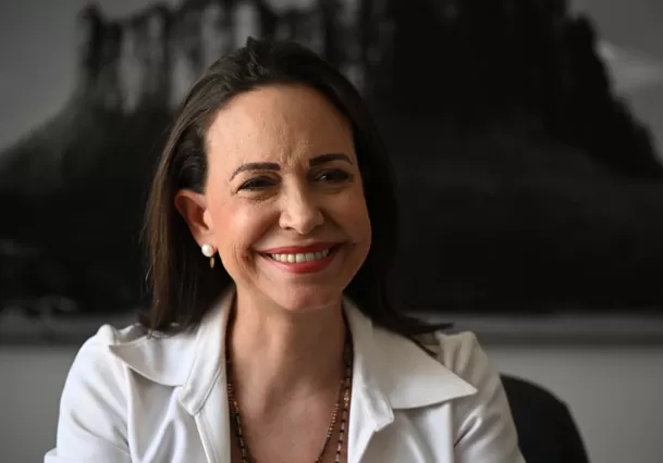 La opositora venezolana María Corina Machado vive en la clandestinidad desde después de las elecciones presidenciales del 28 de julio de 2024 / AFP