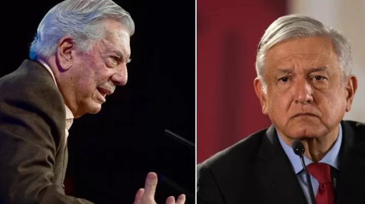 El escritor peruano Mario Vargas Llosa criticó el miércoles al presidente de México, Andrés Manuel López Obrador, por instar al rey de España y al papa Francisco a pedir perdón por los "agravios" El escritor peruano Mario Vargas Llosa criticó el miércoles al presidente de México, Andrés Manuel López Obrador, por instar al rey de España y al papa Francisco a pedir perdón por los "agravios"