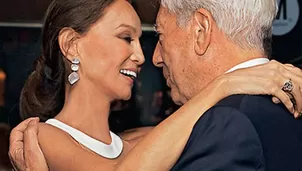 Mario Vargas Llosa e Isabel Preysler. Foto: revista Hola